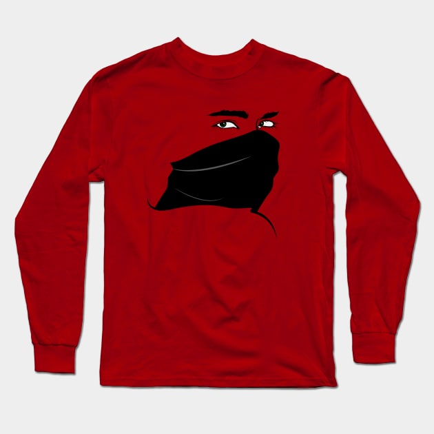 MASKED Long Sleeve T-Shirt by Express Yourself everyday